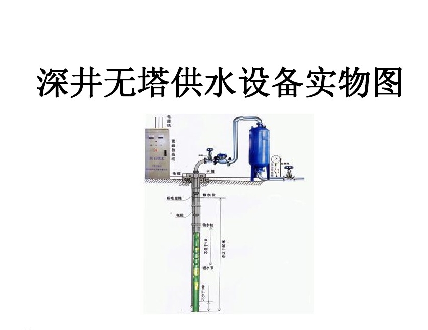 通化县井泵无塔式供水设备